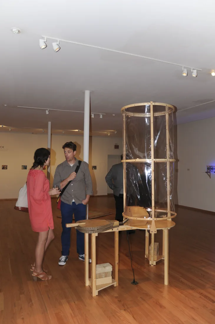 Installation view or artwork from Reality Check: Directions in Contemporary Art since Ukrainian Independence