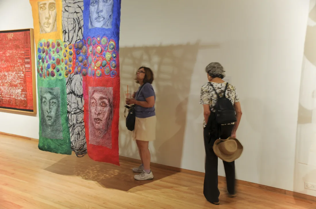 Installation view or artwork from Reality Check: Directions in Contemporary Art since Ukrainian Independence