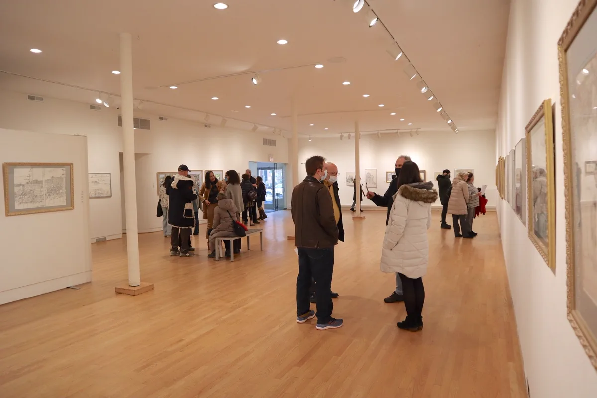 Installation view or artwork from Resist!: A Visual History of Protest