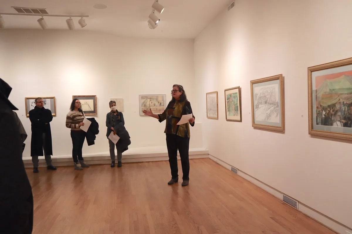 Installation view or artwork from Resist!: A Visual History of Protest