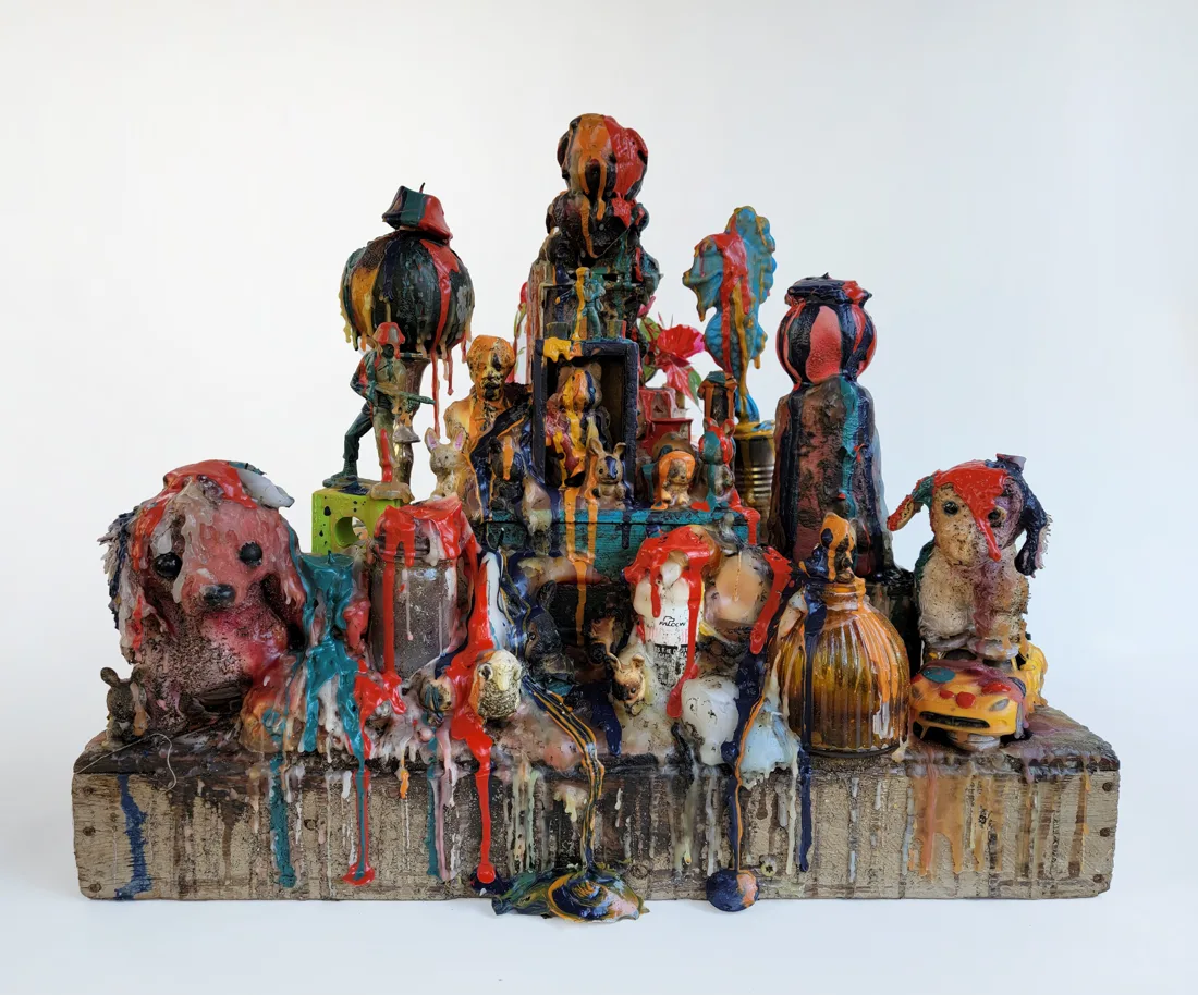 Installation view or artwork from Rituals
