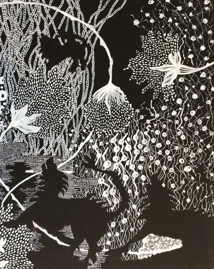 Installation view or artwork from Ruminate