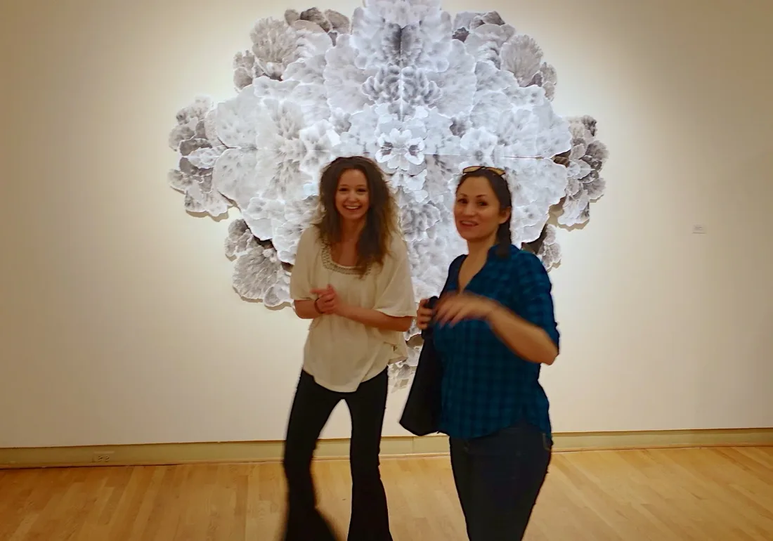 Installation view or artwork from Ruminate