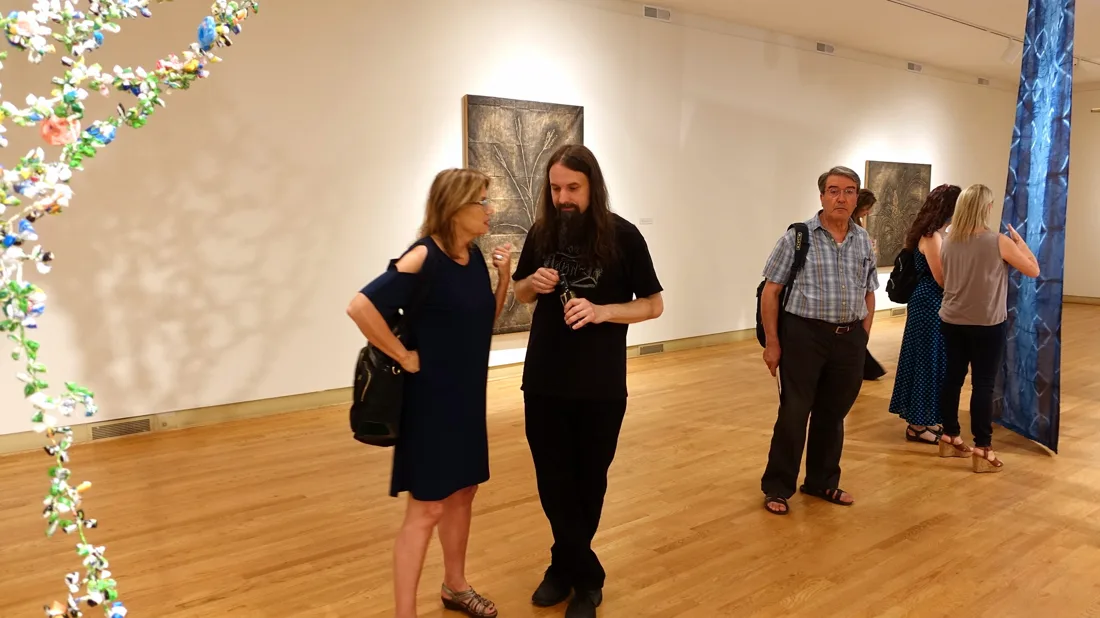 Installation view or artwork from Ruminate