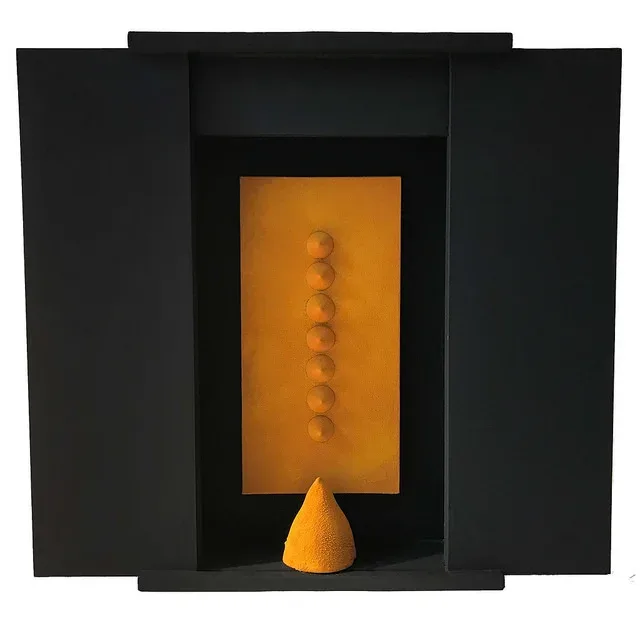 Installation view or artwork from Sedimented