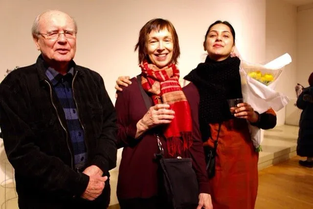 Installation view or artwork from Sedimented