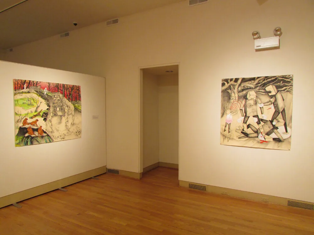 Installation view or artwork from Sentience