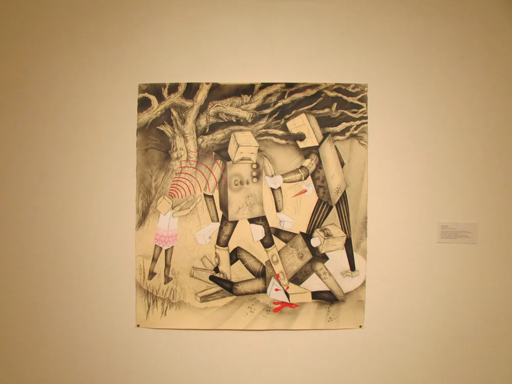 Installation view or artwork from Sentience