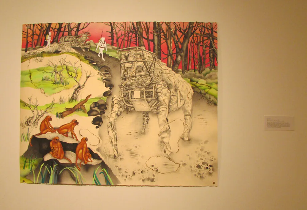 Installation view or artwork from Sentience