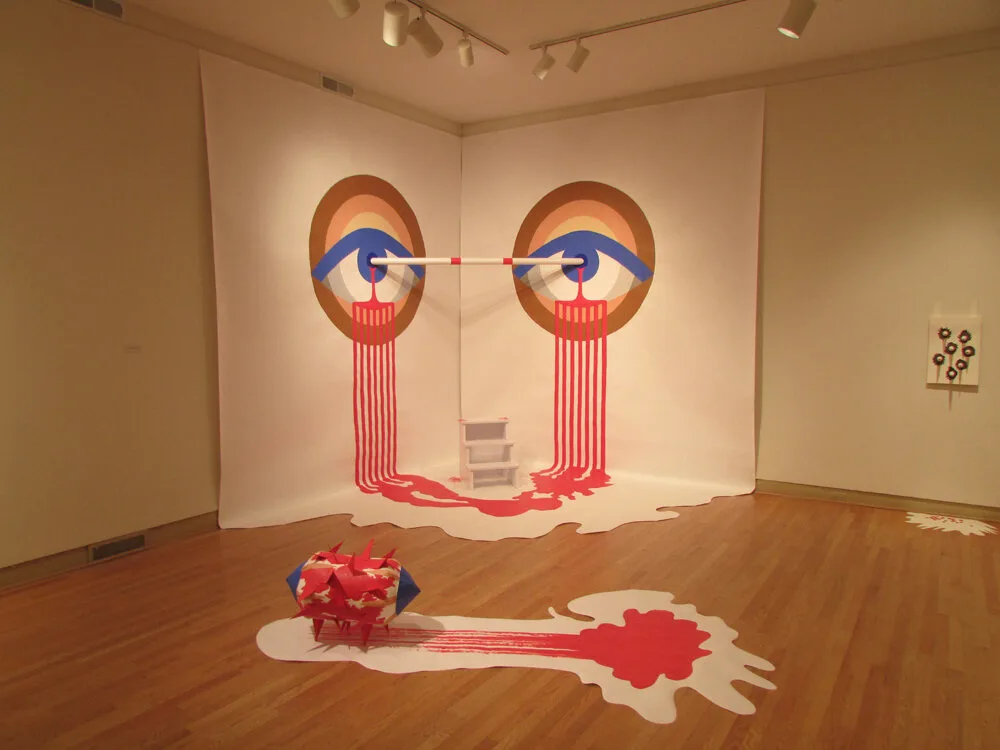 Installation view or artwork from Sentience