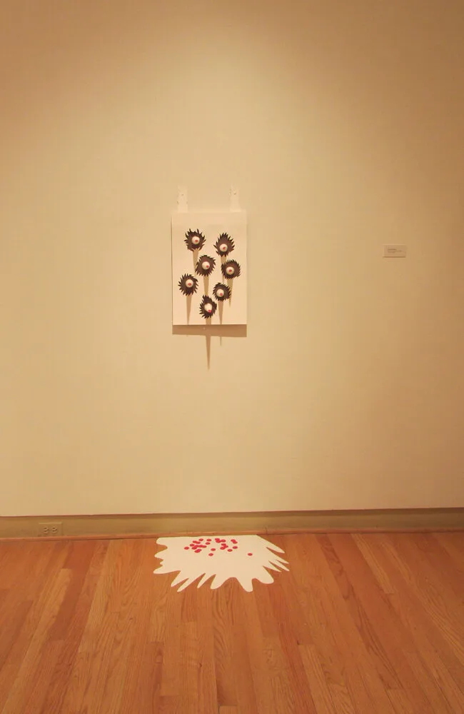 Installation view or artwork from Sentience
