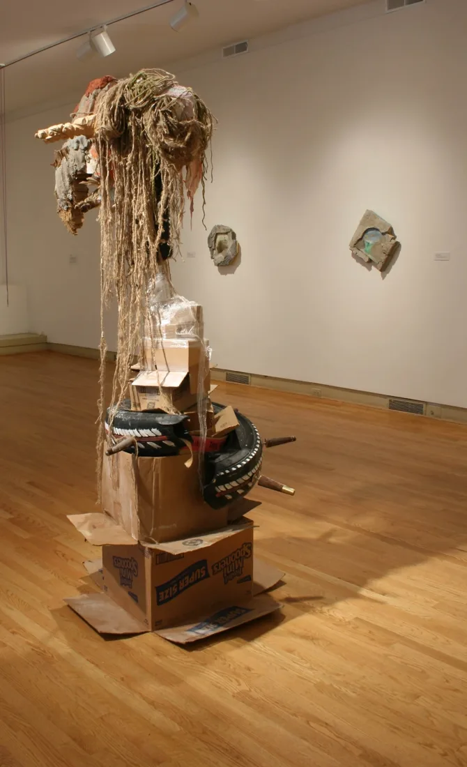 Installation view or artwork from Skimption