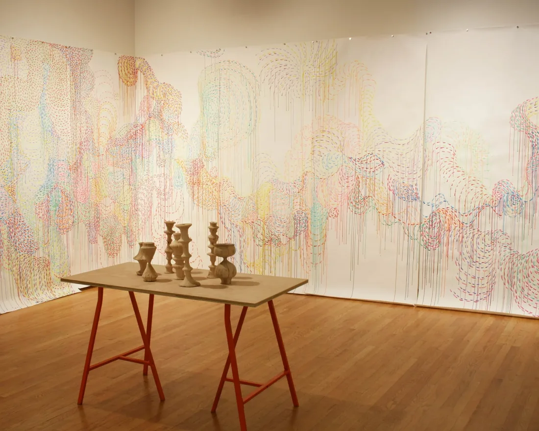 Installation view or artwork from Skimption