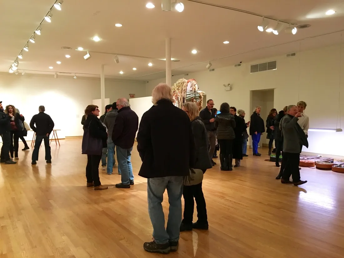Installation view or artwork from Skimption