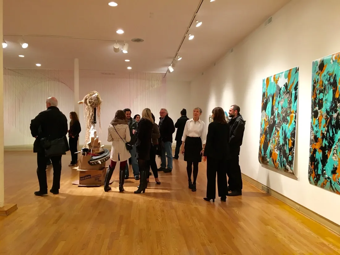 Installation view or artwork from Skimption