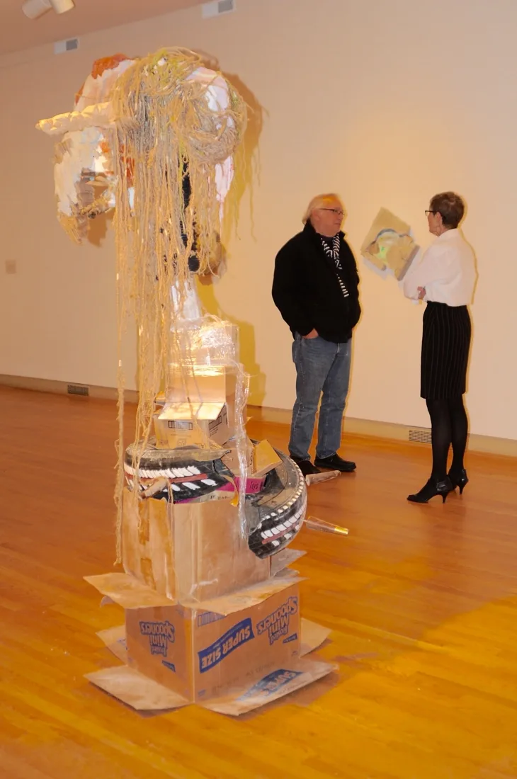 Installation view or artwork from Skimption