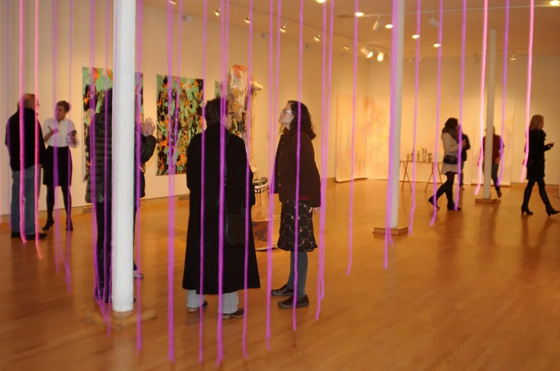 Installation view or artwork from Skimption
