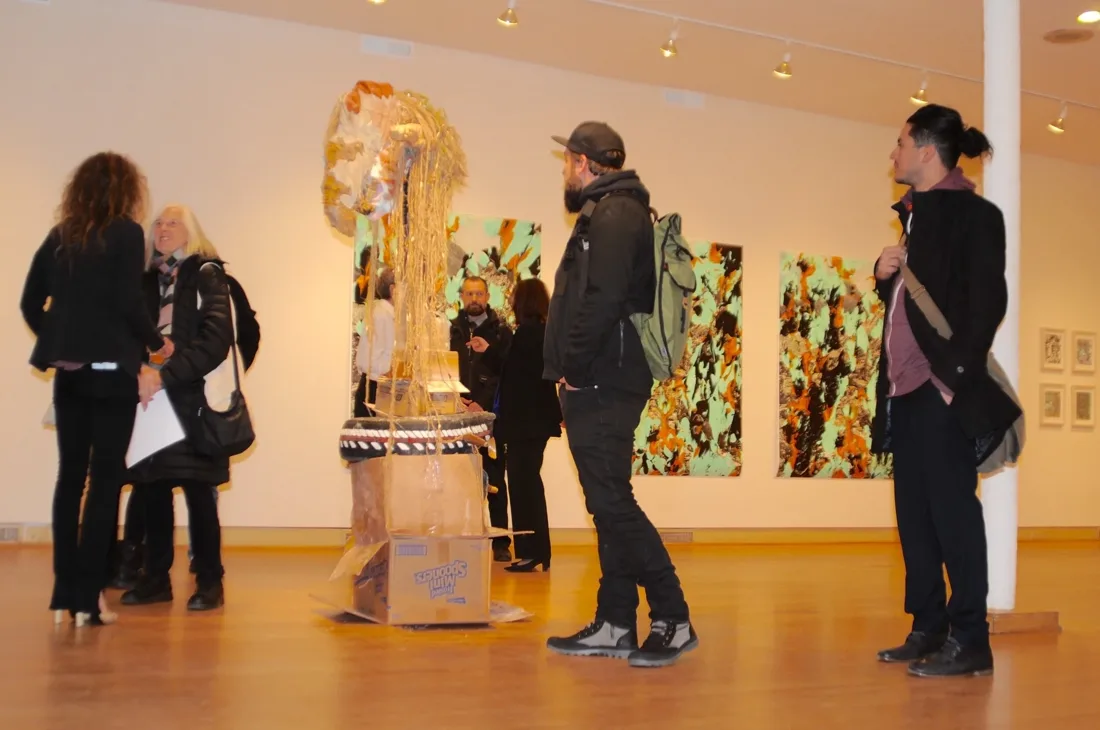 Installation view or artwork from Skimption