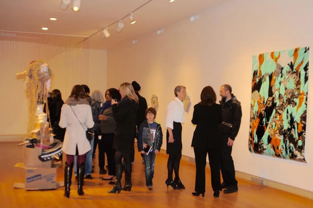 Installation view or artwork from Skimption