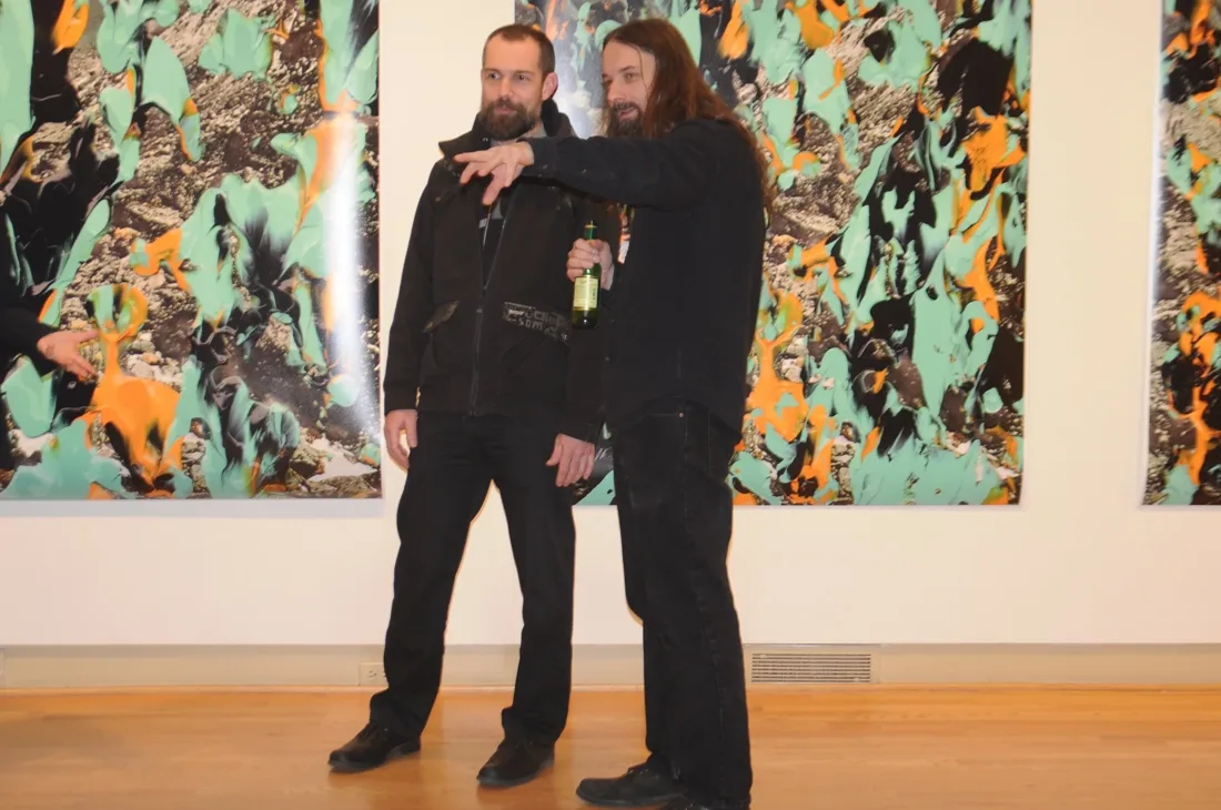 Installation view or artwork from Skimption