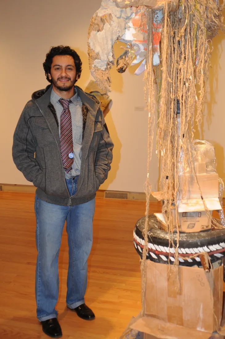 Installation view or artwork from Skimption