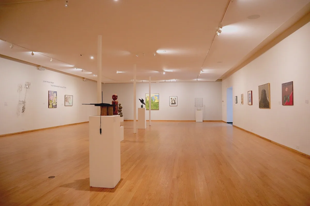 Installation view or artwork from Staff Picks from the Permanent Collection