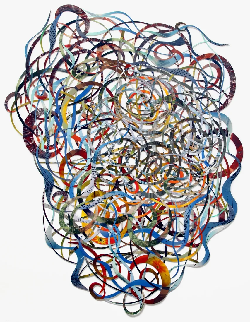 Installation view or artwork from Stella: The Nature of a Collective