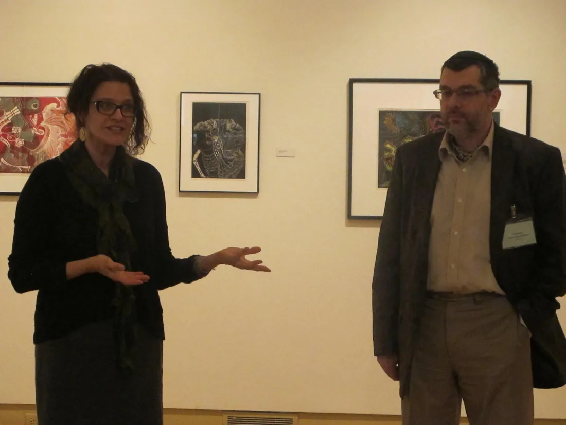 Installation view or artwork from Survival, Spirit, Dreams, Nightmares