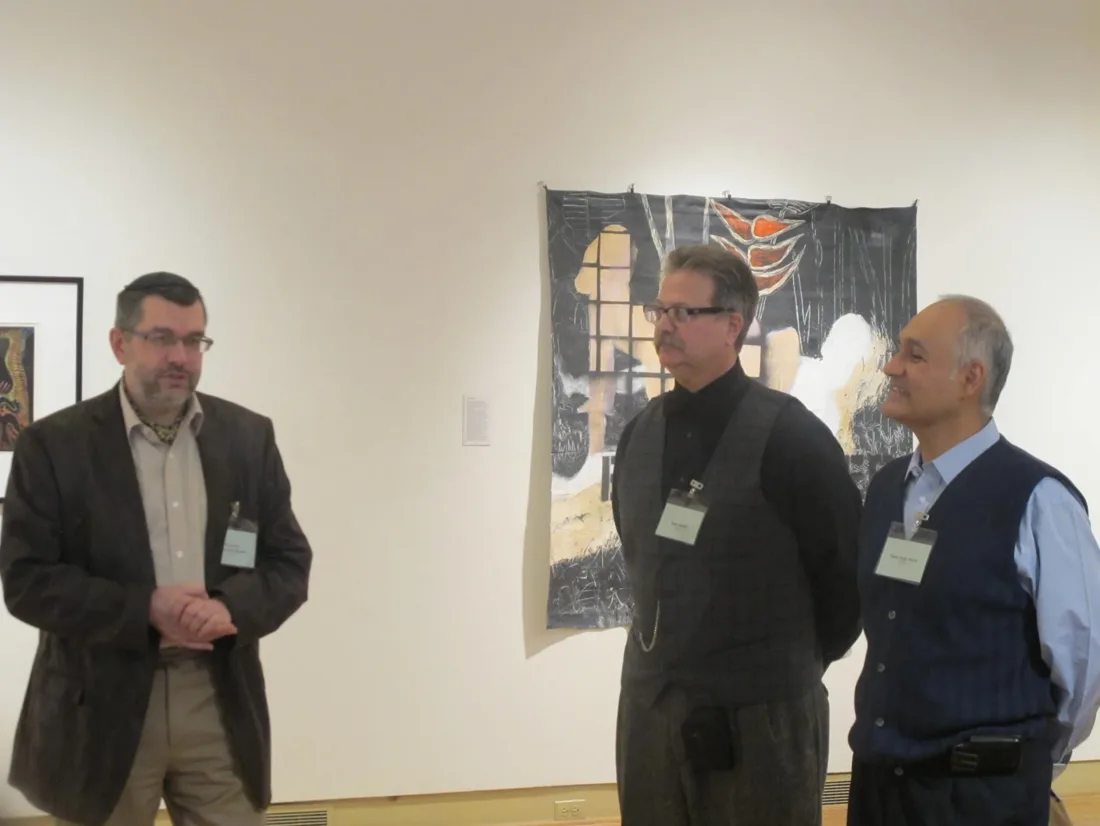 Installation view or artwork from Survival, Spirit, Dreams, Nightmares