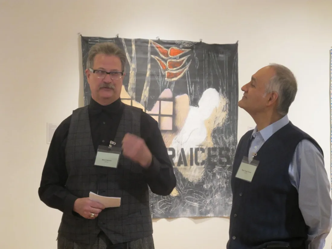 Installation view or artwork from Survival, Spirit, Dreams, Nightmares