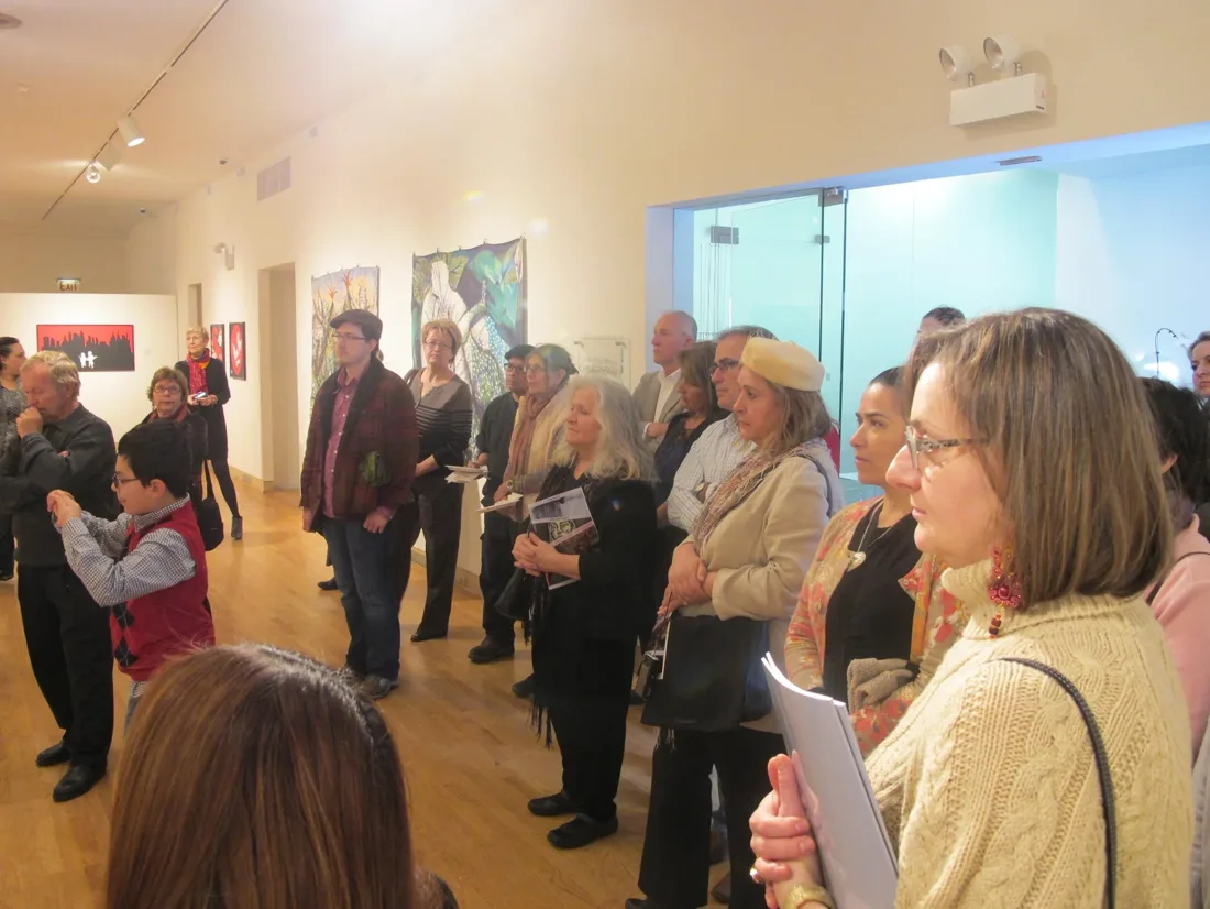 Installation view or artwork from Survival, Spirit, Dreams, Nightmares