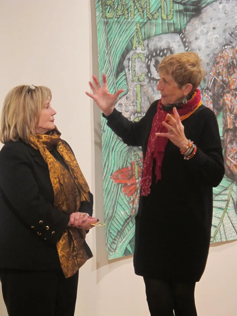 Installation view or artwork from Survival, Spirit, Dreams, Nightmares