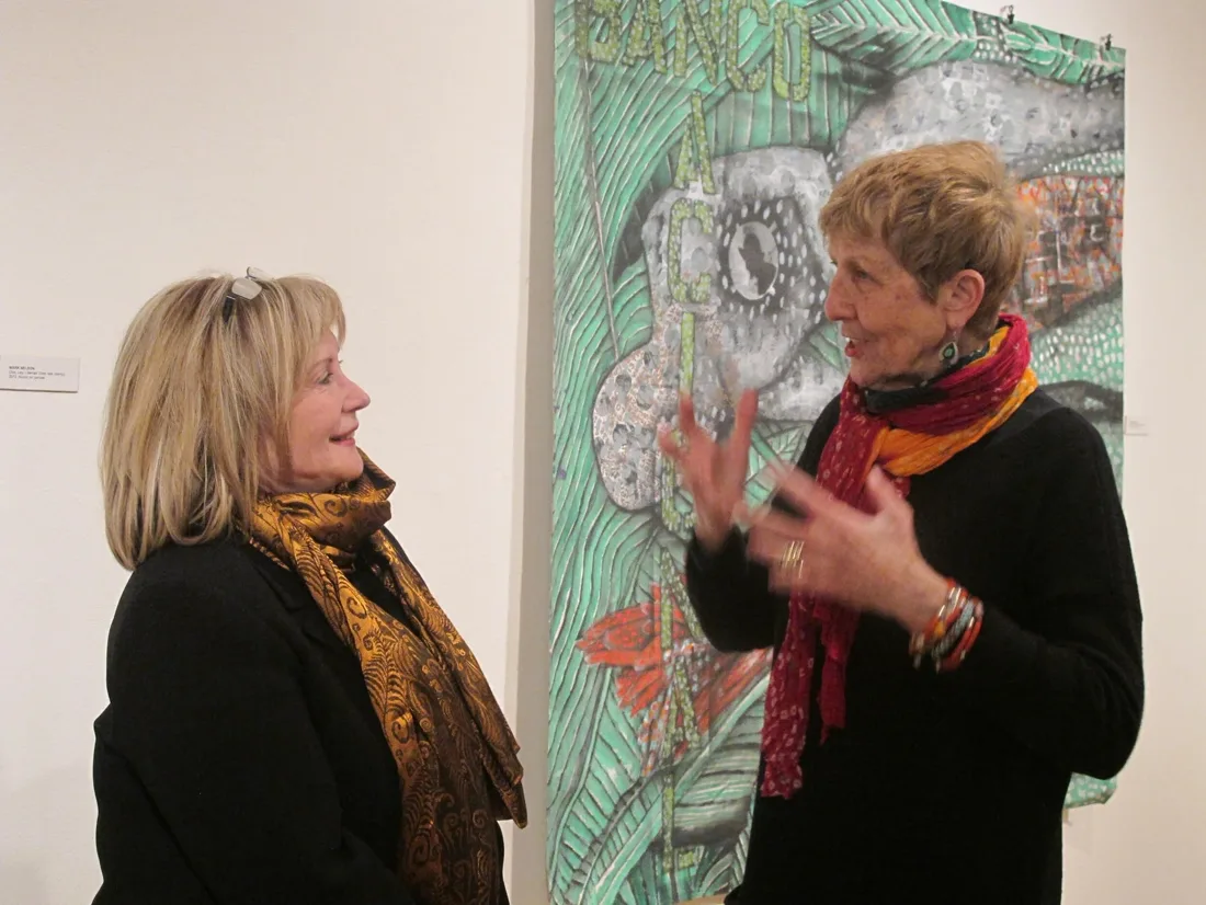 Installation view or artwork from Survival, Spirit, Dreams, Nightmares