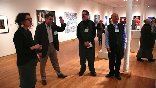 Installation view or artwork from Survival, Spirit, Dreams, Nightmares