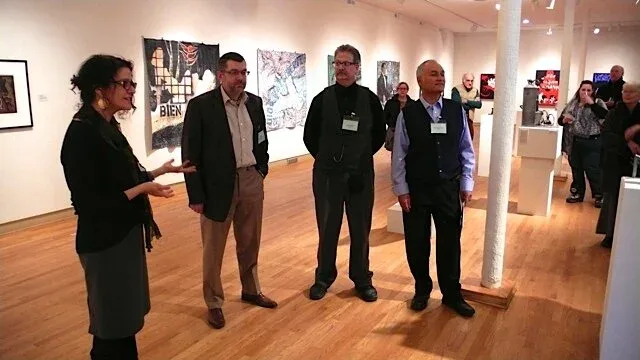 Installation view or artwork from Survival, Spirit, Dreams, Nightmares