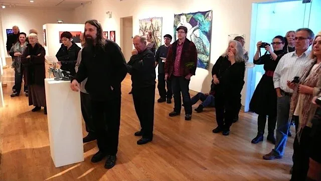 Installation view or artwork from Survival, Spirit, Dreams, Nightmares