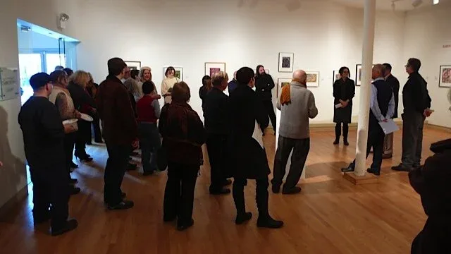 Installation view or artwork from Survival, Spirit, Dreams, Nightmares