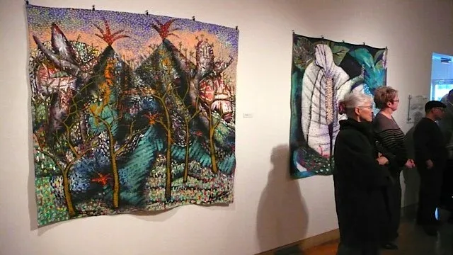 Installation view or artwork from Survival, Spirit, Dreams, Nightmares