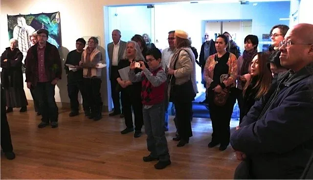 Installation view or artwork from Survival, Spirit, Dreams, Nightmares