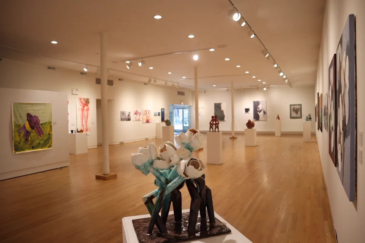 Installation view or artwork from Unbreakable